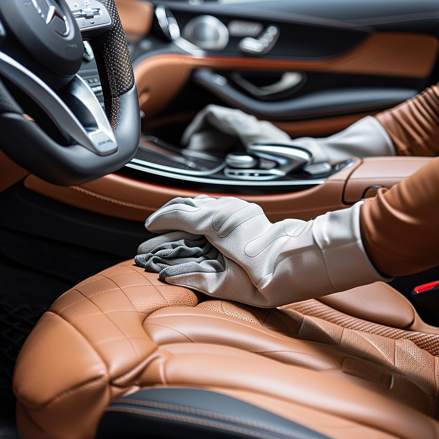 Mobile vehicle valeting service in London with exterior wash and showroom-standard interior cleaning at home